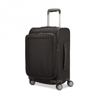 Valiza Samsonite Lineate DLX Carry-On Spinner Negrii | FCE39W-155