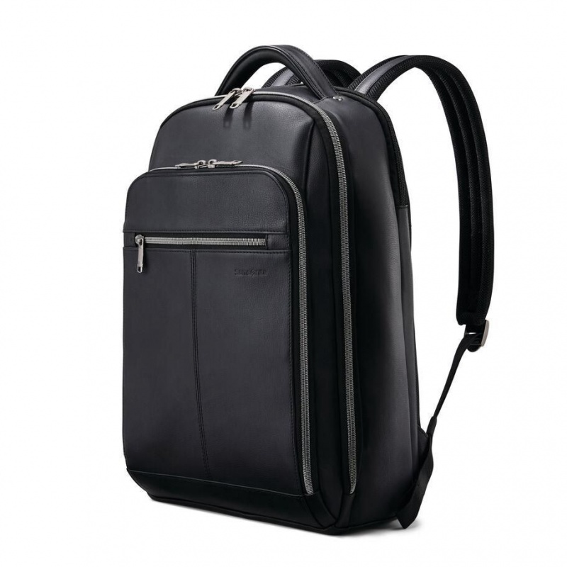 Rucsac Samsonite Clasici Piele Negrii | IOV46Z-851