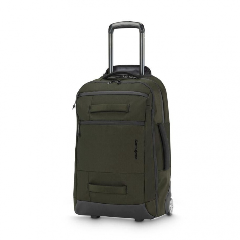 Rucsac Samsonite Detour Convertible Wheeled Hibrid Masline Verzi | TRP90H-223