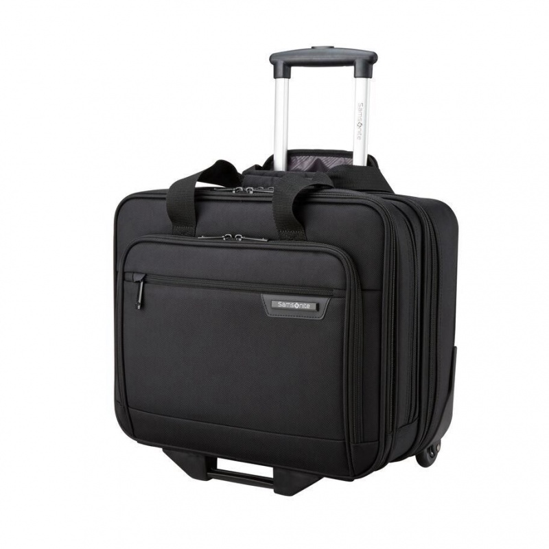 Servieta Samsonite Clasici Business 2.0 Wheeled Business Negrii | KIX25X-725