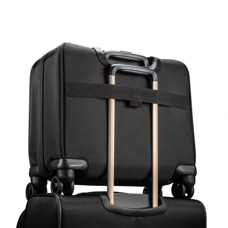 Servieta Samsonite Xenon 4.0 Mobile Office Spinner Negrii | MZV04K-656