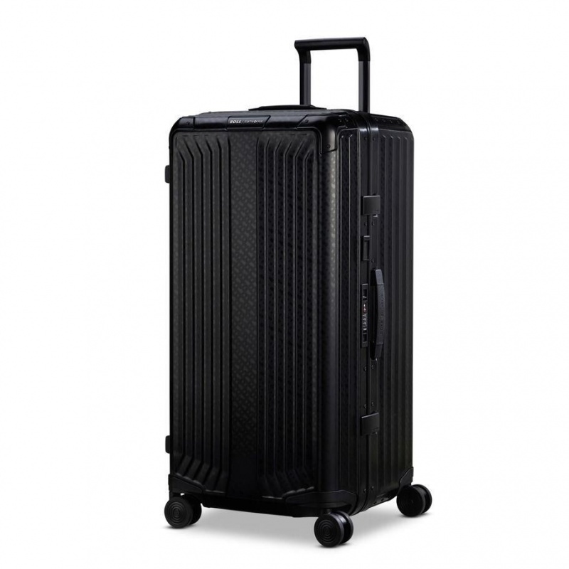 Valiza Samsonite BOSS Lite-Box Extra Large Trunk Spinner Negrii | BUE91L-740