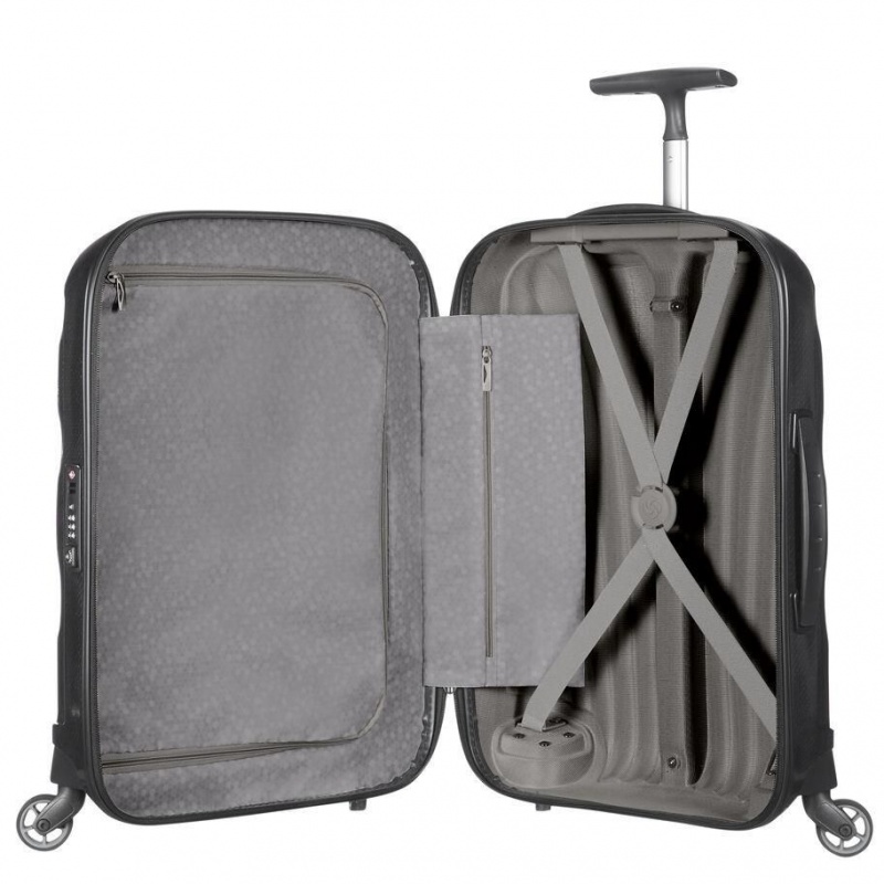 Valiza Samsonite Black Label Cosmolite 3.0 Carry-On Spinner Negrii | QAG86F-874