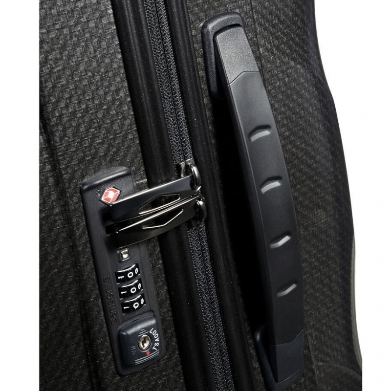 Valiza Samsonite Black Label Cosmolite 3.0 Carry-On Spinner Negrii | QAG86F-874