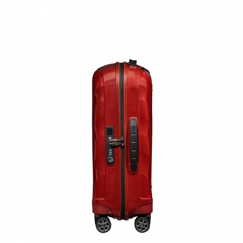 Valiza Samsonite C-Lite Carry-On Spinner Rosii | YFC09T-757