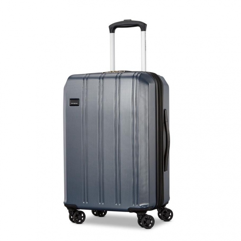 Valiza Samsonite Carbon X 2 Piece Set (CO/L) Albastri | DIX86I-444