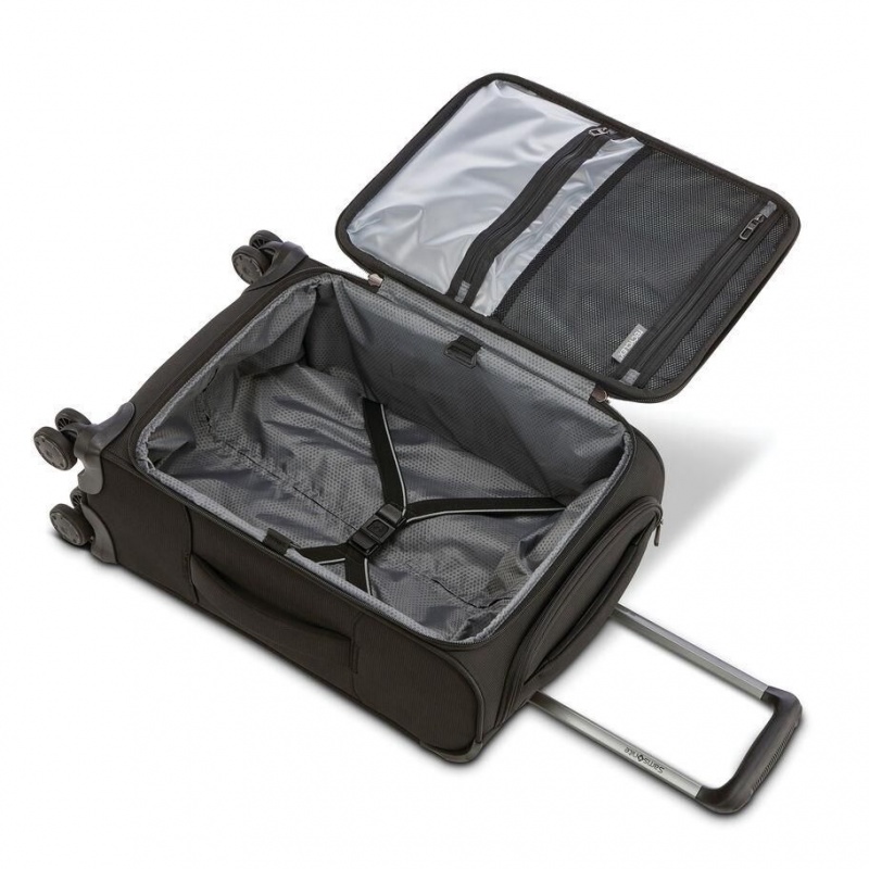 Valiza Samsonite Equilibrium 2 Piece Set (CO/L) Negrii | JGN00Q-433