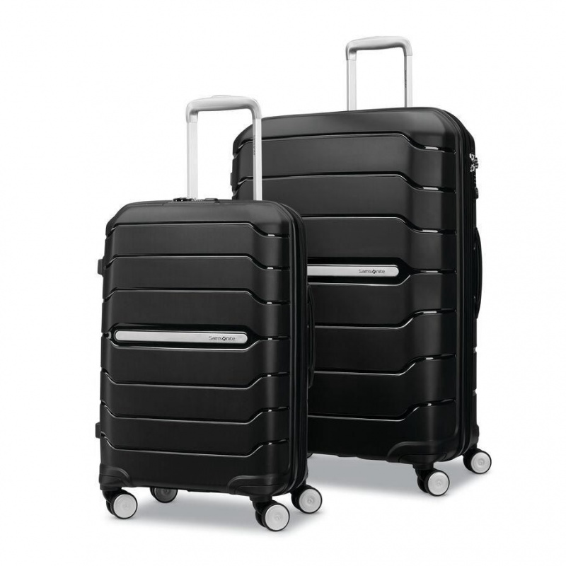 Valiza Samsonite Freeform 2 Piece Set (CO/L) Negrii | DEJ70J-220