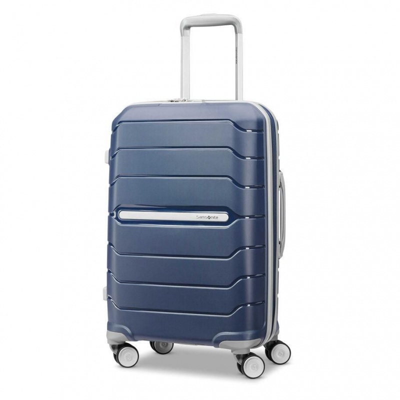 Valiza Samsonite Freeform Carry-On Spinner Bleumarin | SNV80D-608