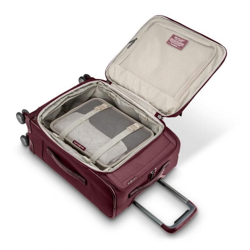 Valiza Samsonite Lineate DLX Medium Spinner Rosii | VJZ21G-316