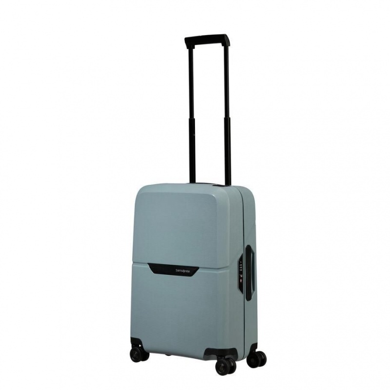 Valiza Samsonite Maxsum Eco Carry-On Spinner Albastri | XUH59G-770