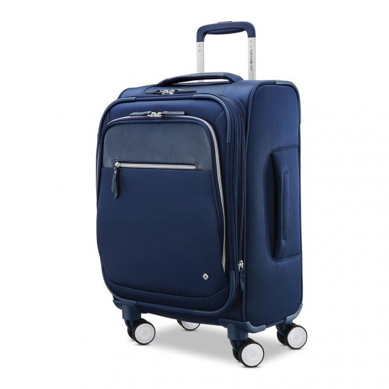 Valiza Samsonite Mobile Solution Everyday Carry-On Spinner Bleumarin | WLE67M-476