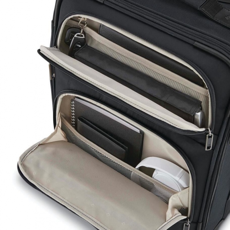 Valiza Samsonite NuRoad Carry-On Spinner Negrii | MDB30H-224