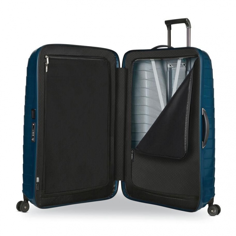 Valiza Samsonite Proxis Extra Large Spinner Albastri | AFF68C-532