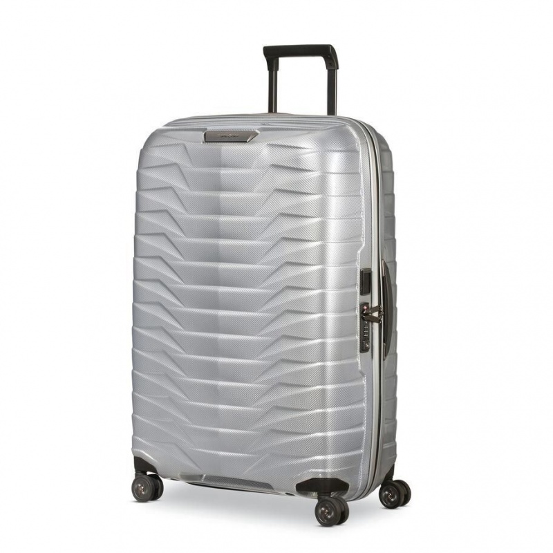 Valiza Samsonite Proxis Large Spinner Argintii | FJS76M-666