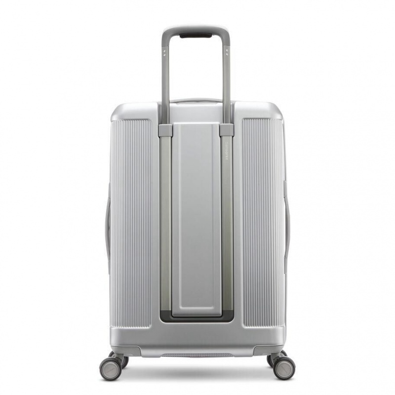 Valiza Samsonite Silhouette 17 Medium Spinner Argintii | DMF41D-545