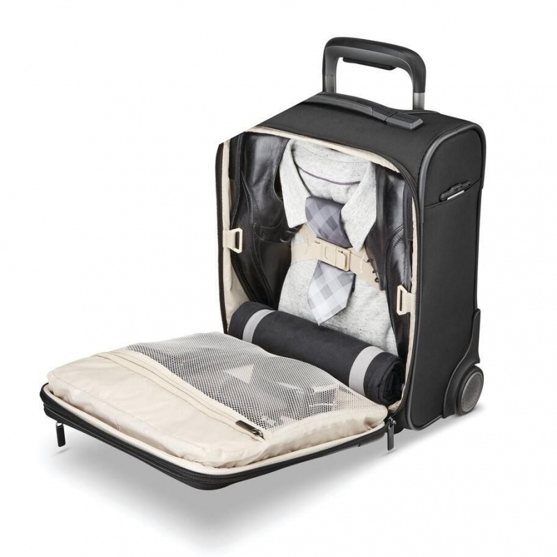 Valiza Samsonite Silhouette 17 Wheeled Underseater Negrii | LKD54V-699