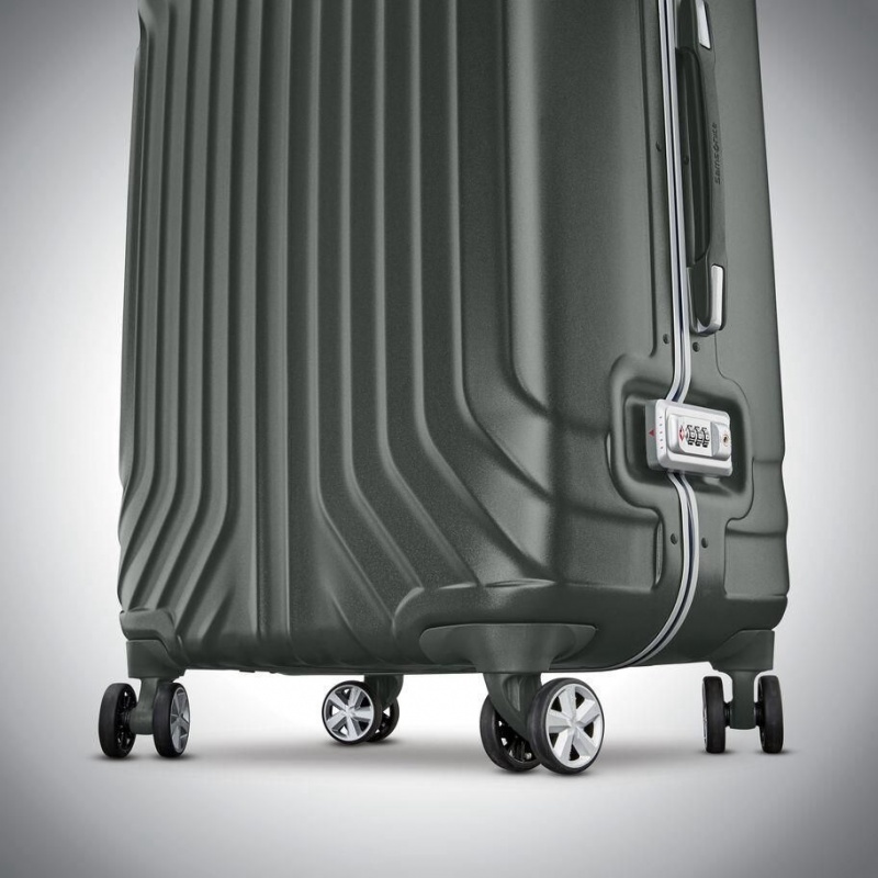 Valiza Samsonite Tru-Frame Large Spinner Masline Verzi | TOL00Y-732